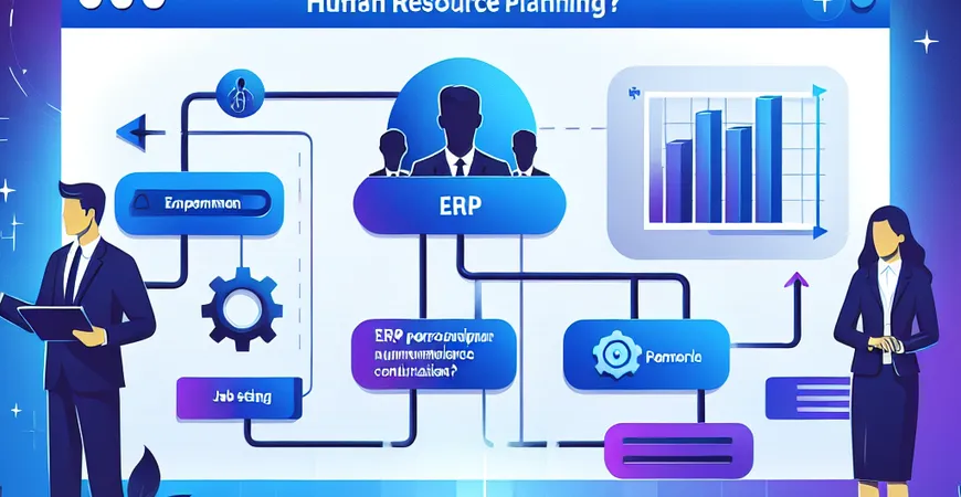  什么是ERP人力资源规划的核心策略？岗位设置、人员配置用ERP解析